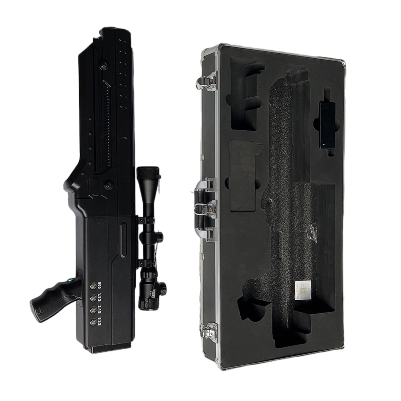  武平手持便携式枪型低空防御反制四通道A型